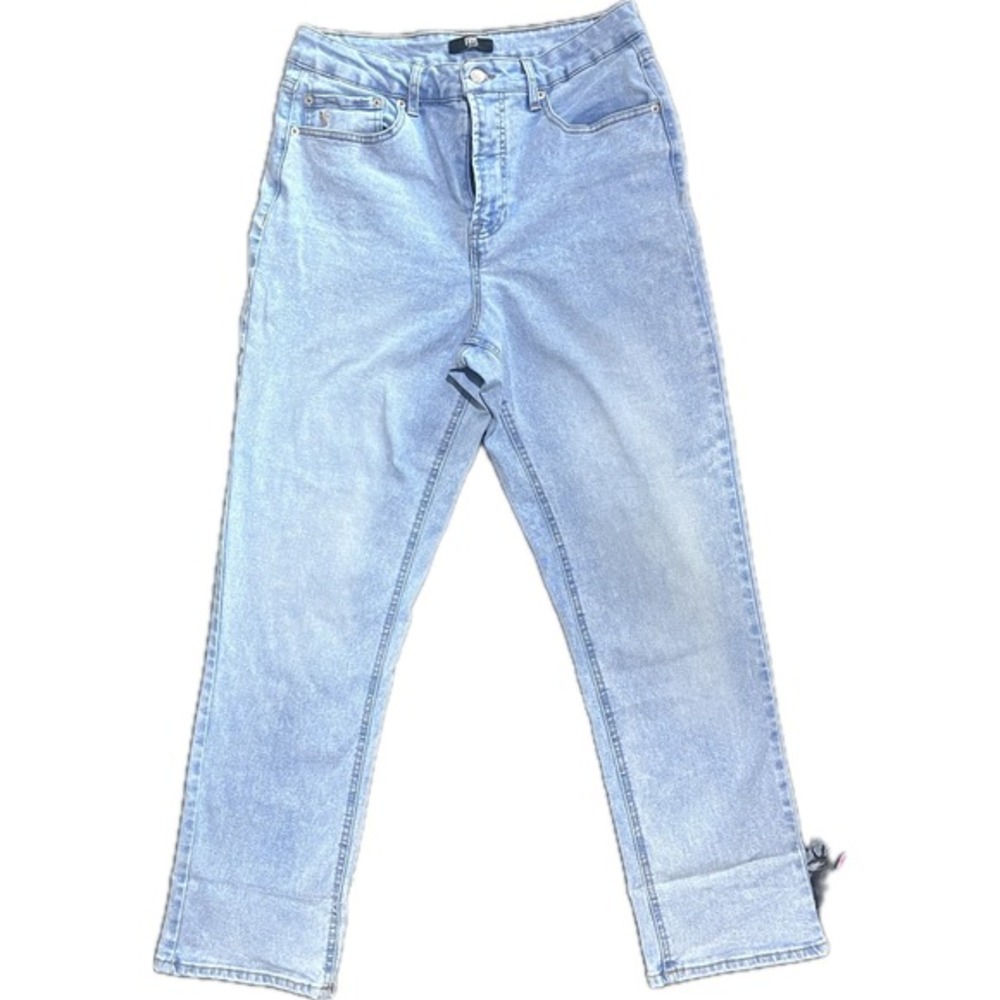 Frye High Rise Mom Jeans‎ Light Wash Denim Comfort Stretch Womens Size 8/29